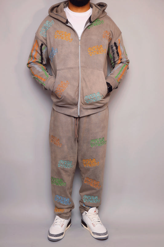“Graffiti Sweatsuits”